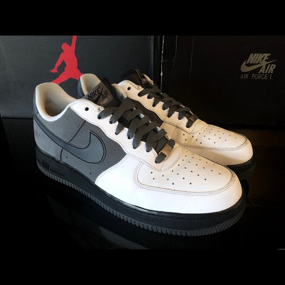 Nike Air Force 1 Premium, Suede grey/white/black. - Picture 2 of 8